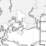 Motor Vehicle Use Map, Prescott National Forest (East Side) Preview 2