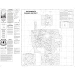 Motor Vehicle Use map, Sacramento & Smokey Bear Ranger Districts, Lincoln National Fores(Sacramento) Preview 1