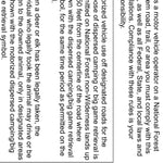 Motor Vehicle Use Map, Santa Fe National Forest, East Side Preview 3