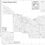 Motor Vehicle Use Map, Tusayan Ranger District, Kaibab National Forest Preview 1