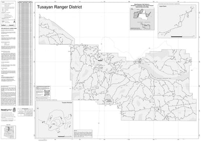 Motor Vehicle Use Map, Tusayan Ranger District, Kaibab National Forest Preview 1