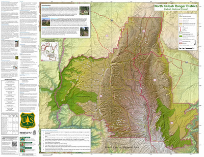 North Kaibab Ranger District (Kaibab National Forest) Motorized Travel Aid Preview 1