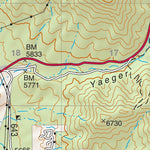 US Forest Service R3 Prescott National Forest Quadrangle: HICKEY MOUNTAIN digital map