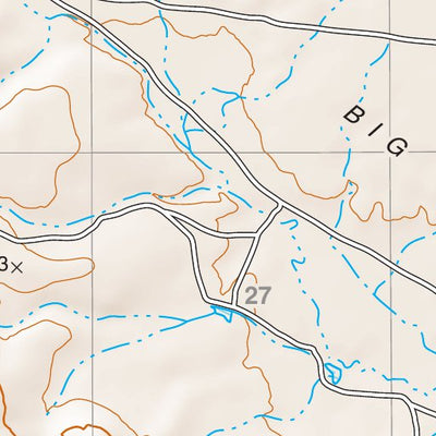 US Forest Service R3 Prescott National Forest Quadrangle: TURKEY CANYON NE digital map