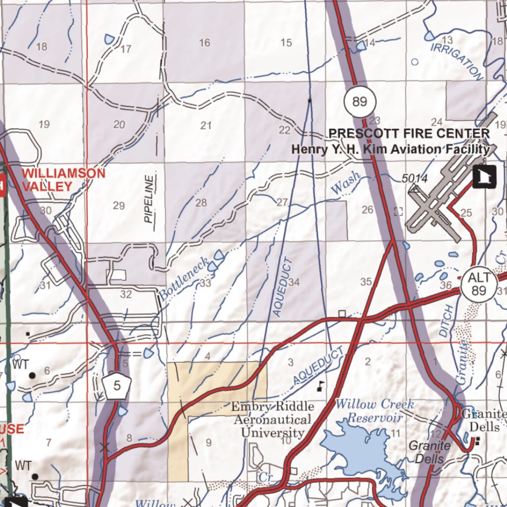 Prescott National Forest Visitor Map by US Forest Service R3 | Avenza Maps