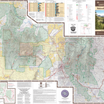 Santa Fe National Forest Visitor Map Preview 1