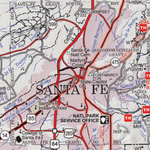 Santa Fe National Forest Visitor Map Preview 3
