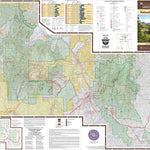 Santa Fe National Forest Visitor Map Preview 1