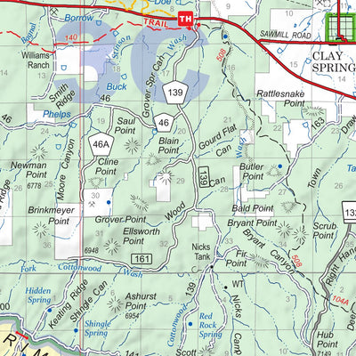 Sitgreaves National Forest Visitor Map Preview 2