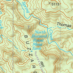 US Forest Service R3 Tonto National Forest Quadrangle: BUZZARD ROOST MESA digital map