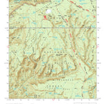 US Forest Service R3 Tonto National Forest Quadrangle: CANE SPRINGS MOUNTAIN digital map