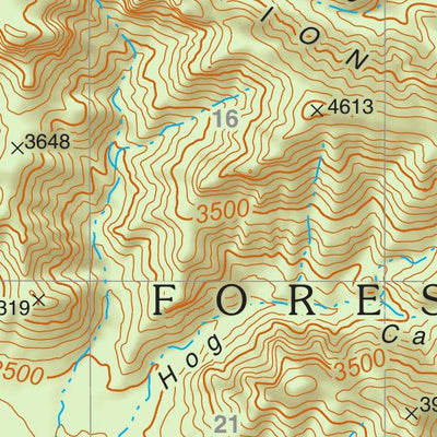 US Forest Service R3 Tonto National Forest Quadrangle: GOLDFIELD digital map