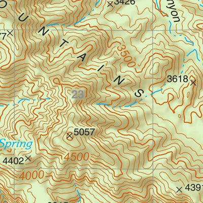 US Forest Service R3 Tonto National Forest Quadrangle: GOLDFIELD digital map