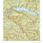 US Forest Service R3 Tonto National Forest Quadrangle: HORSE MESA DAM digital map