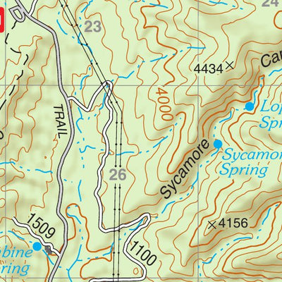 US Forest Service R3 Tonto National Forest Quadrangle: HUMBOLDT MOUNTAIN digital map