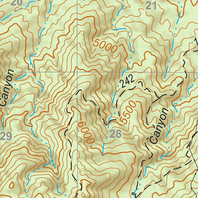 US Forest Service R3 Tonto National Forest Quadrangle: PINAL PEAK digital map