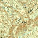 US Forest Service R3 Tonto National Forest Quadrangle: SHEEP BASIN MOUNTAIN digital map