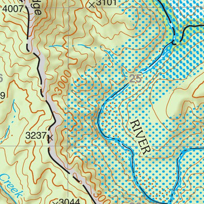 US Forest Service R3 Tonto National Forest Quadrangle: VERDE HOT SPRINGS digital map