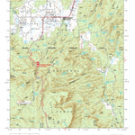 US Forest Service R3 Tonto National Forest Quadrangle: YOUNG digital map