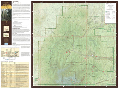 US Forest Service R3 White Mountain Wilderness, Lincoln National Forest digital map