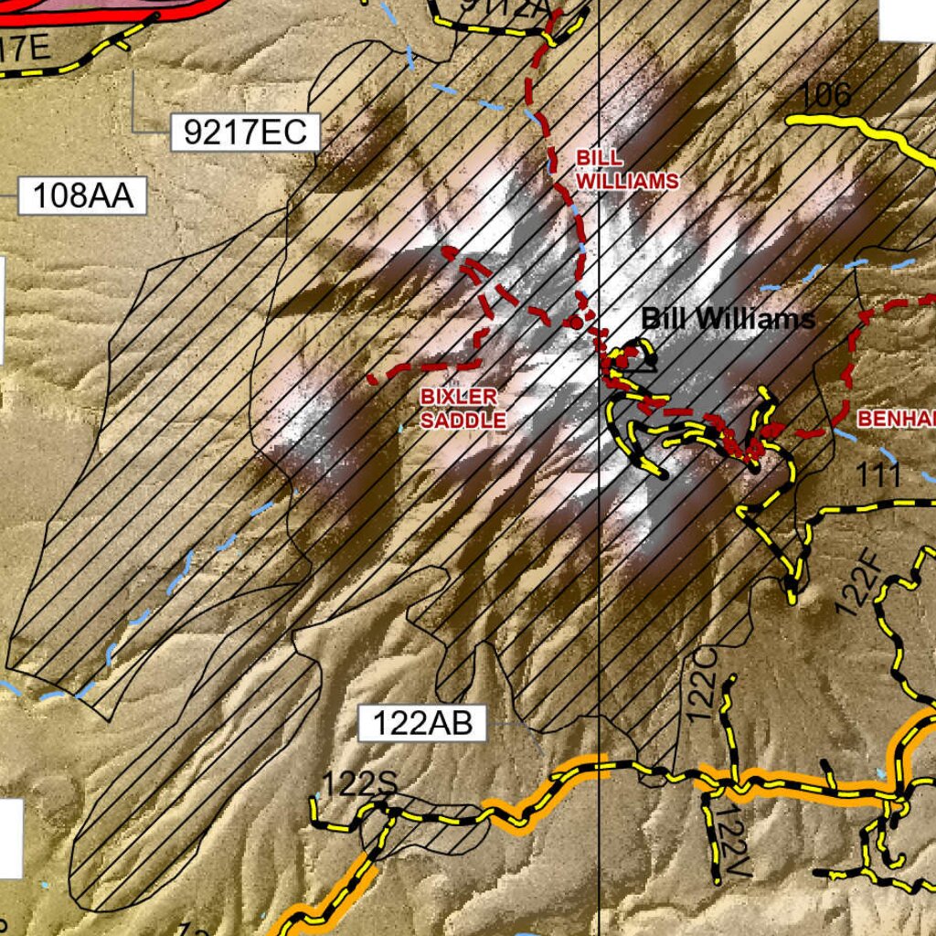 Williams Az Forest Road Map