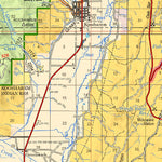 US Forest Service R4 ADMIN MAP: Fishlake National Forest Visitor Map South Half 2024 digital map