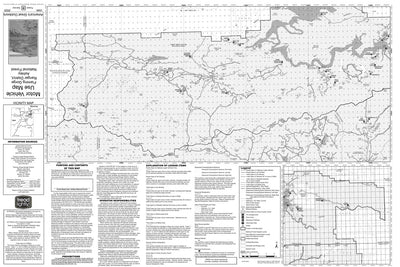 Ashley NF Flaming Gorge RD Front Motor Vehicle Use Map 2025 Preview 1