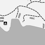 Boise National Forest Cascade RD West Side Motor Vehicle Use Map 2025 INSET 1 Preview 2