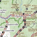 Boise National Forest Christmas Tree Cutting Map 2025 Preview 2