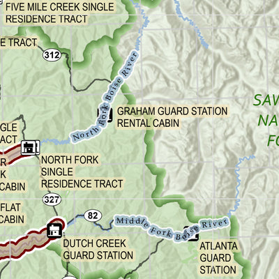 Boise National Forest Christmas Tree Cutting Map 2025 Preview 3