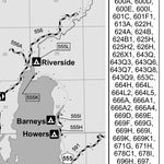 Boise National Forest Emmett RD East Side Motor Vehicle Use Map 2025 Preview 3