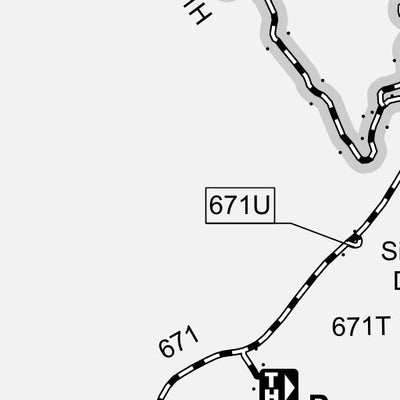 Boise National Forest Emmett RD East Side Motor Vehicle Use Map INSET 4 2025 Preview 2