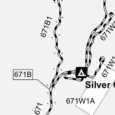 Boise National Forest Emmett RD East Side Motor Vehicle Use Map INSET 4 2025 Preview 3