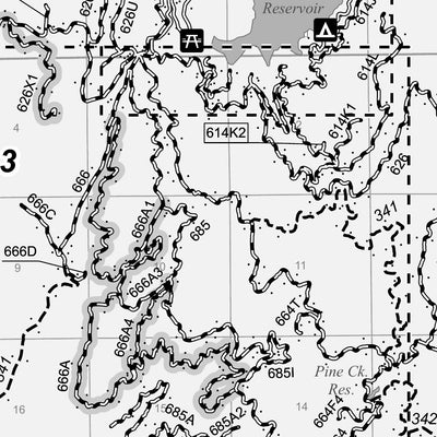 Boise National Forest Emmett RD West Side Motor Vehicle Use Map 2025 Preview 3