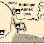 Boise National Forest Emmett RD West Side Motor Vehicle Use Map INSET 1 2025 Preview 3