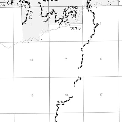 Boise National Forest Idaho City RD West Side Motor Vehicle Use Map 2025 MVUM Preview 2