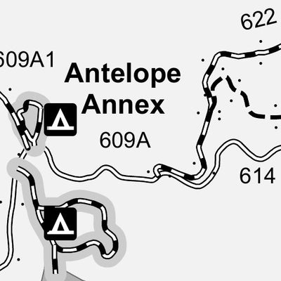 Boise National Forest Lowman Ranger District Motor Vehicle Use Map 2025 INSET 1 Preview 3