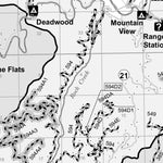 Boise National Forest Lowman RD Motor Vehicle Use Map 2025 Preview 3