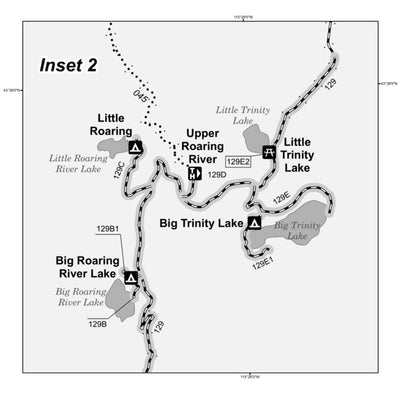 Boise National Forest Mountain Home RD East Side Motor Vehicle Use Map 2025 INSET 2 Preview 1
