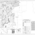 Boise National Forest Mountain Home RD East Side Motor Vehicle Use Map 2025 Preview 1