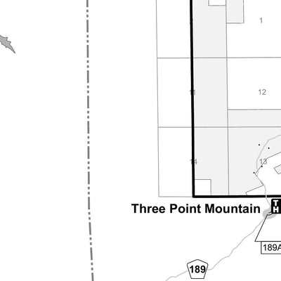 Boise National Forest Mountain Home RD West Side Motor Vehicle Use Map 2025 Preview 2