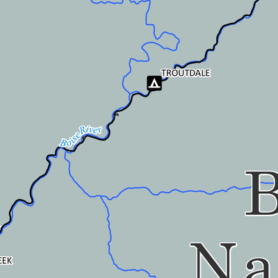 Boise National Forest South Fuelwood Map 2025 (Firewood Permit Required) Preview 2