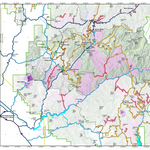 Boise National Forest Winter Travel Map Idaho City Ranger District 2026 Preview 1