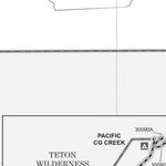 Bridger-Teton National Forest Blackrock Ranger District Motor Vehicle Use Map 2025 MVUM Preview 2