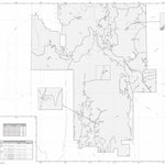 Bridger-Teton National Forest Kemmerer Ranger District Back Page Motor Vehicle Use Map 2025 MVUM Preview 1