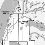 Bridger-Teton NF Pinedale Ranger District Motor Vehicle Use Map SE 2025 Preview 3