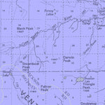 US Forest Service R4 Bridger-Teton NF Teton Division Winter Travel Map South Half 2022 digital map
