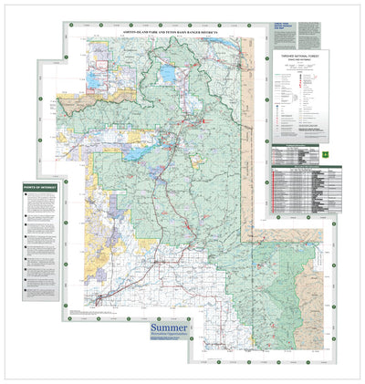 US Forest Service R4 Caribou-Targhee National Forest Ashton-Island Park Ranger District Summer Recreation digital map