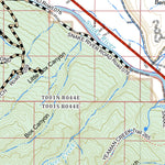 US Forest Service R4 Caribou-Targhee National Forest, Palisades Ranger District, Summer Trails and Roads Map 2023 digital map