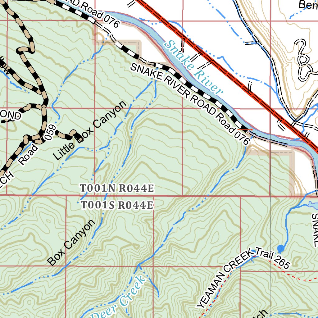 Caribou-Targhee National Forest, Palisades Ranger District, Summer ...